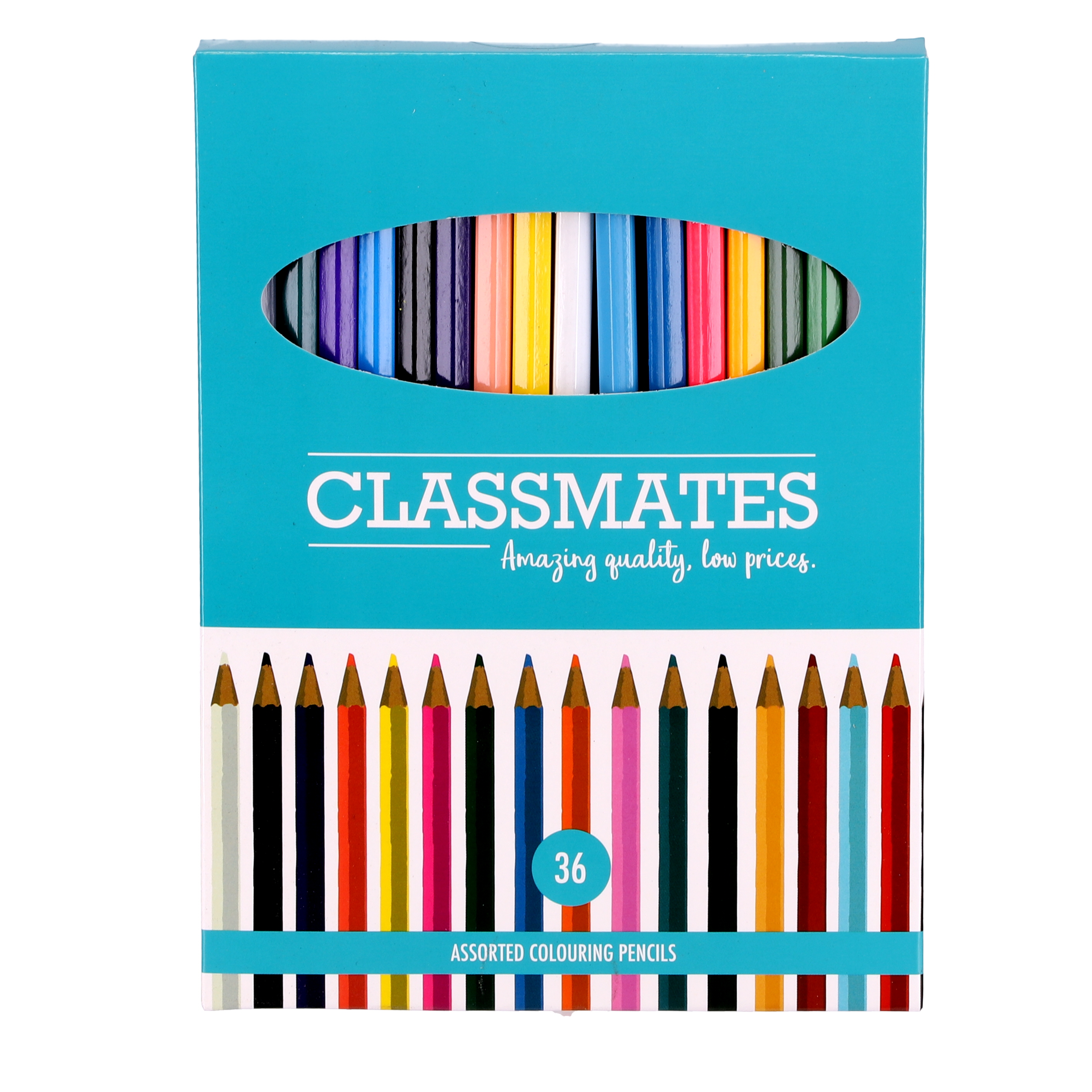 Classmates Colouring Pencils Pk36